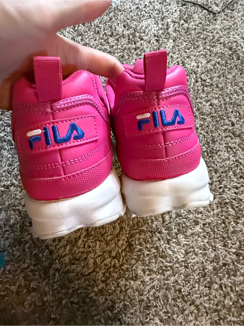 Fila disruptor platform sneakers View 4